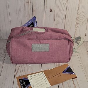Eastpak Vintage Made USA Henley Case Pouch Never Used With Tags Rose